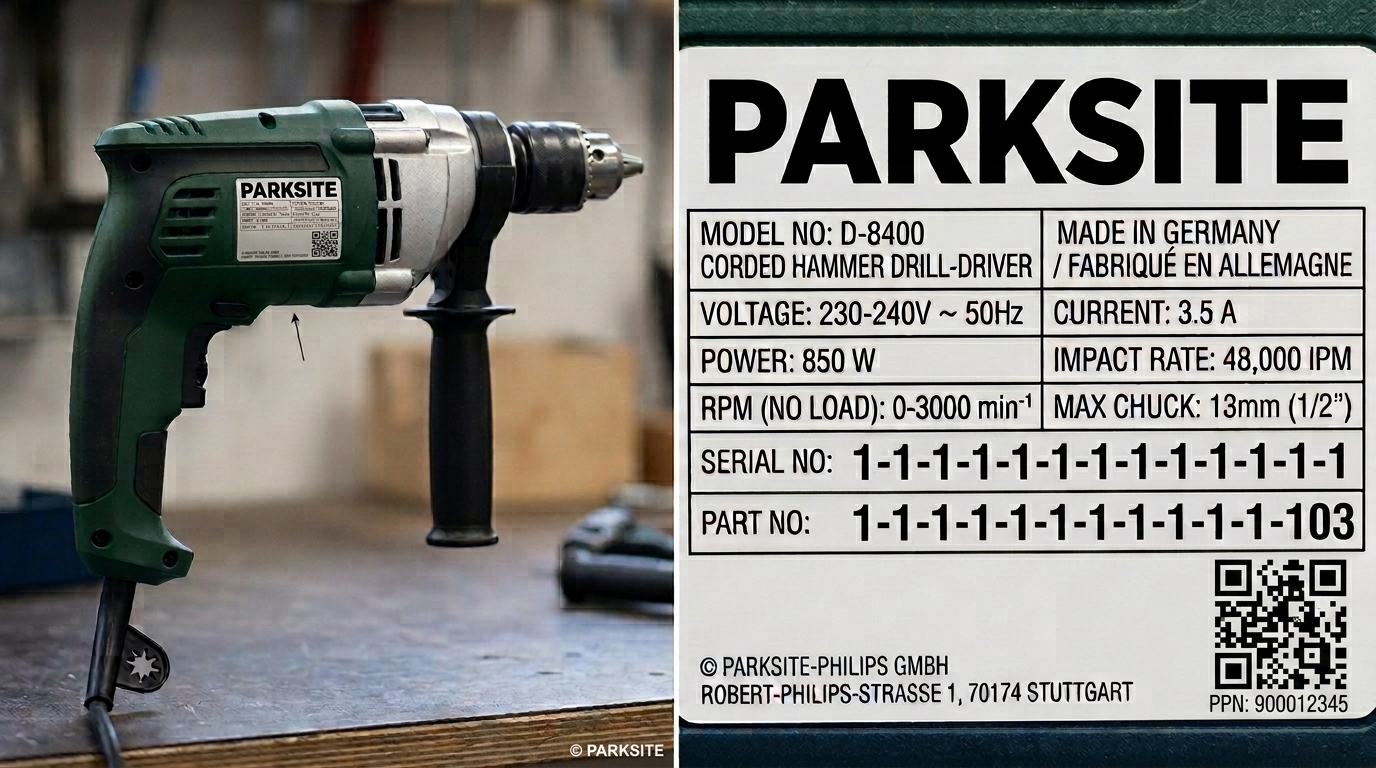 Tool label